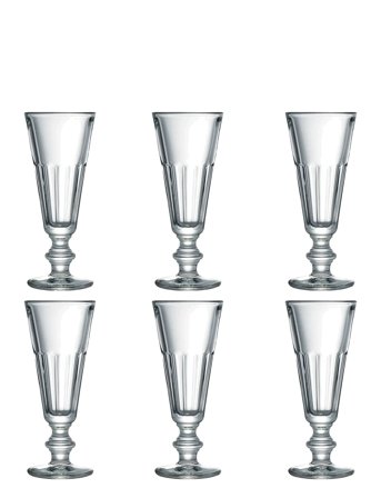 La Rochére Perigord Champagneflûte - Sæt Med 6 - Nude - 16 CL