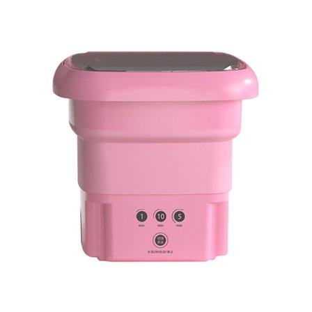 Bærbar Mini Vaskemaskin Sentrifuge Tørketrommel Dreneringsslange Sammenleggbar Vaskebalje for Sokker Undertøy 110V 220V