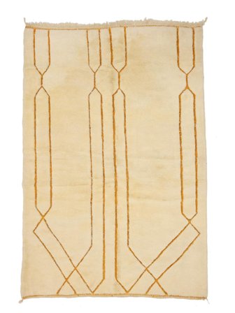 Handgeknoopt Berber Moroccan - Mid Atlas 204X300 Wol Vloerkleed