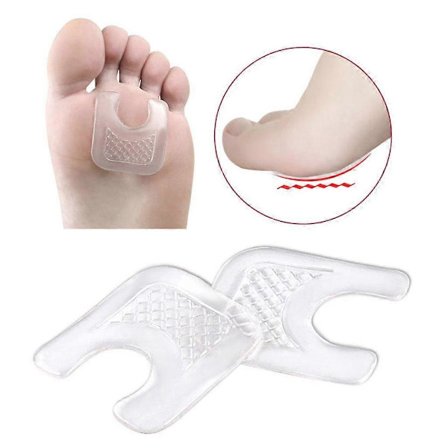 2 stk. Metatarsal Pads Gel Pad Fodballe Puder Fod