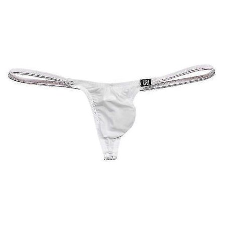 Ice Silk Thong Mini Ultra-Tynde Bikini G-Line Badebukser med Lav Talje til Mænd, Sexet Badetøj