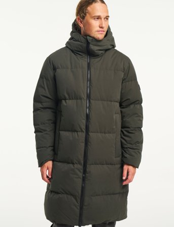 Tenson Joe Downcoat M - Khaki green - XXL