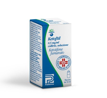 Ketoftil Collirio Flacone 10ml 0,5mg/ml