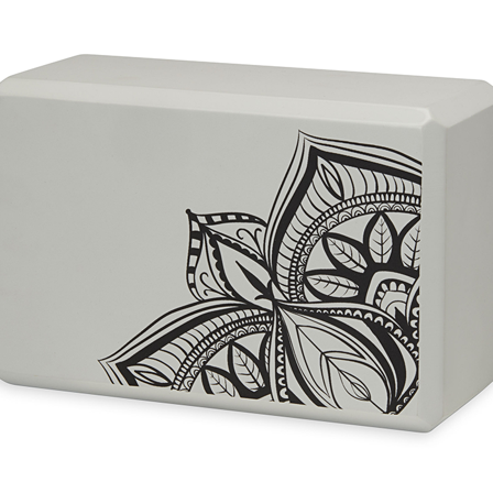 Gaiam Yogablock Grå