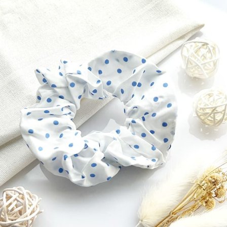 Chouchou Klassinen - AVIZAR - Retro Tyyliset Pavut - Pehmeä Puuvilla - Sininen Valkoinen - Mukava ja Kevyt