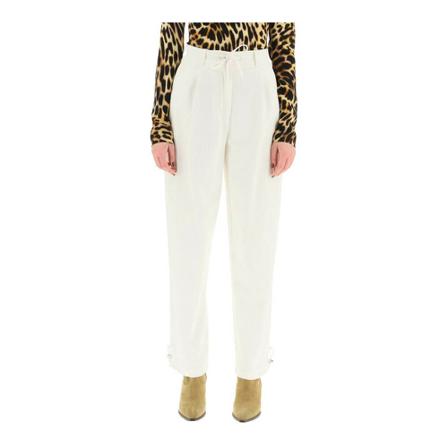 Emporio Armani, Trousers Wit, Dames, Maat:S,elastisch