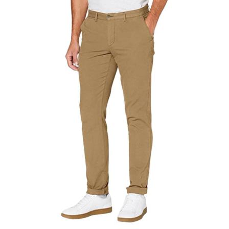 Hackett, Dye Texture Chino Pants Bruin, Heren, Maat:W38