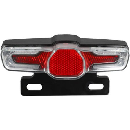 2025 Seneste Model YFcaiheng 12V/36V-60V Elektrisk Cykel Baglygte Ebike Blinklys Bageste Bagagebærer Lampe Baglygter Natadvarselslamper