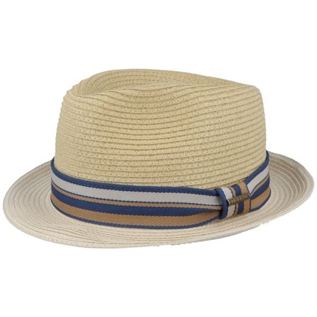 Stetson - Beige trilby Hattu - Toyo Light Yellow/Beige Trilby @ Hatstore