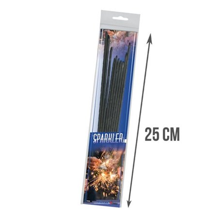 Sparkler 25 cm - 6-pak til stemningsfulde lejligheder
