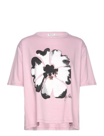 Doreann T-shirt Top Lyserød Masai