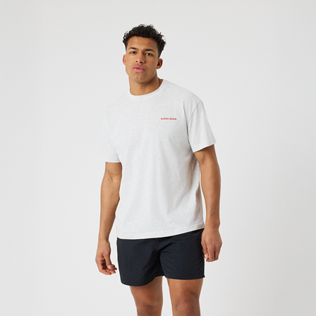 Björn Borg Gym Oversized T‐skjorte Lysegrå