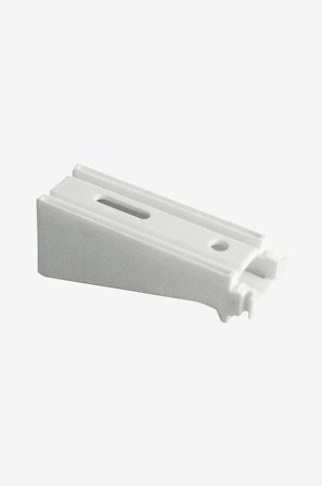 Hasta - Tak & väggfäste till Alexskena 7cm - Vit - Gardintillbehör - Från Homeroom