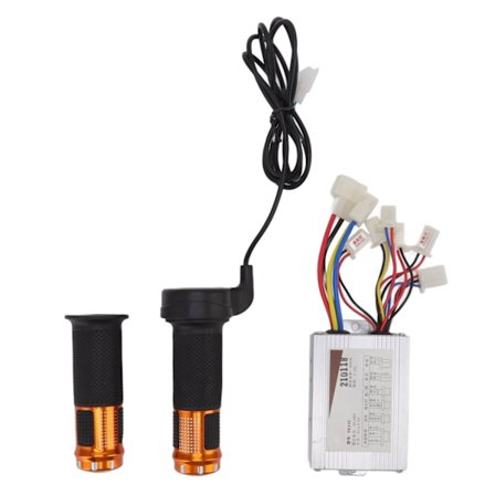 48V 800W Børstet motorcontroller med gule greb Kølepladeskal til elcykel trehjulet cykel