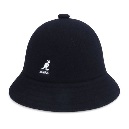 Kangol - Svart bucket Hatt - Wool Casual Black Bucket @ Hatstore