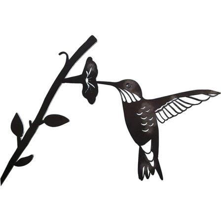 Metal Fugle Stål Silhouette, Stål Gren Fugle Dekoration, Metal Figur Kunst, Træ Art Decor, til Udendørs Have Patio D
