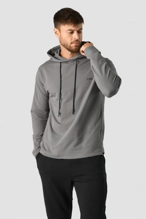 Stride Hoodie Men Grey