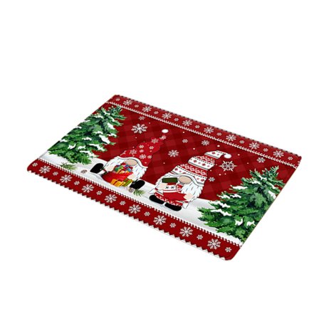 Printed Dörrmatta Ytterdörrsdekoration Multifunktionsabsorberande halkfri filt För Kök Sovrum Badrum