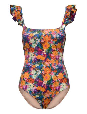 Lotusup Swimsuit Badedrakt Badetøy Multi/mønstret Underprotection