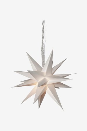 Star Trading - Pappersstjarna December - Vit - Adventsstjärnor - Från Homeroom