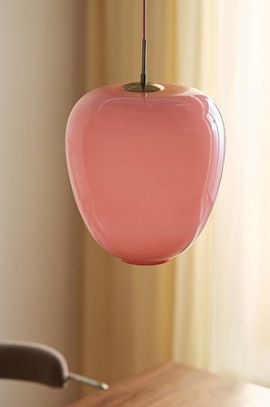 Jotex - ARTUT lampa wisząca Różowy/mosiądz - Kup Lampy sufitowe firmy Jotex