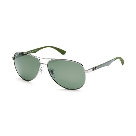 Ray-Ban - RB8313 004/N5 61 i Sølv Metal