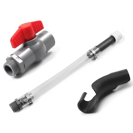 Racings drivstoffkanne slangesett med slangebøyer drivstofftank slange med kuleventiler