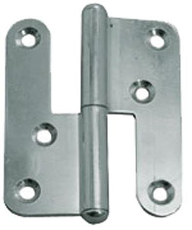 ASSA 1222-85 Løftehengsel 85 mm, forsinket Høyre, Dør- & vindusbeslag