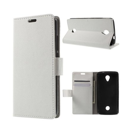 Acer Liquid Zest simpelt läderfodral - Vit