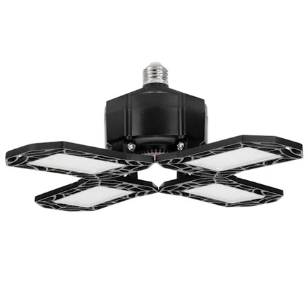 120W 96LED Kaivoslamppu E26/E27 Taitettava Erittäin Kirkas Autotallivalo IP65 Vedenpitävä 85-265V