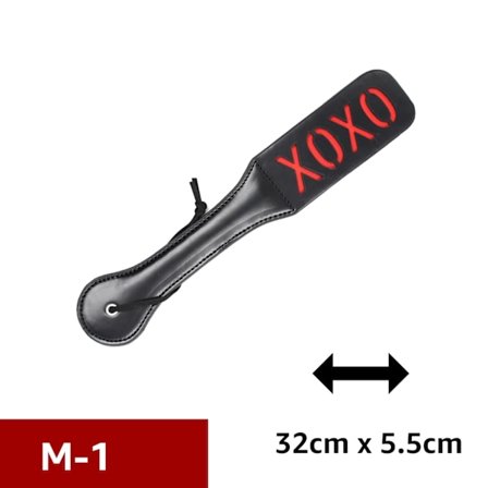 Sex spade läderimitation fuster Erotica Flogger för spanking BDSM-lekar par sexleksaker för vuxna