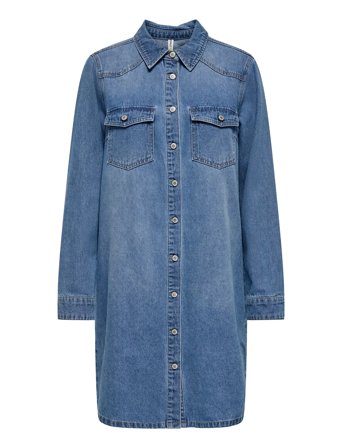 ONLY | Onllisa L/S Dnm Dress Gua | L