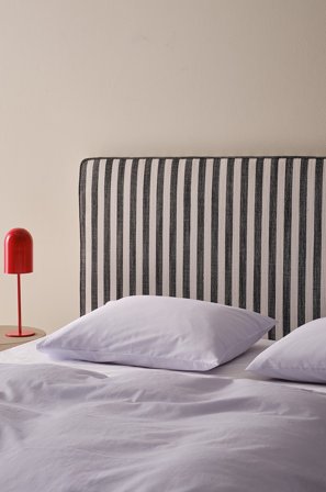 Jotex - Mini Sengegavl 120 Cm Svart/hvit - MOLTON - Kjøp Sengegavler hos Jotex