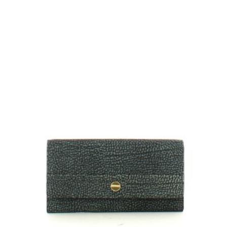 Borbonese Wallets & Cardholders Sort, Dame Punge og Kortholder, Størrelse: ONE Size
