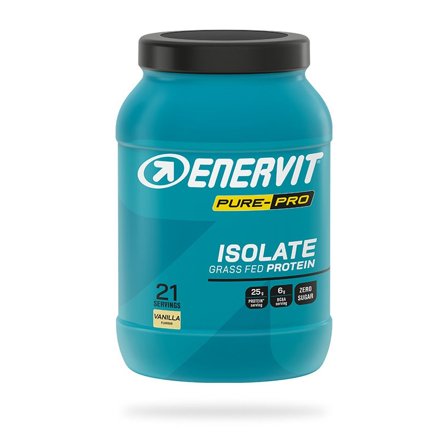 Enervit Pure Pro Whey Protein Isolate Grass Fed Vaniglia 630g