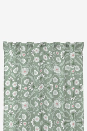 Redlunds - Malva multilengder - Grønn - Gardiner - 140X250 - Fra Homeroom