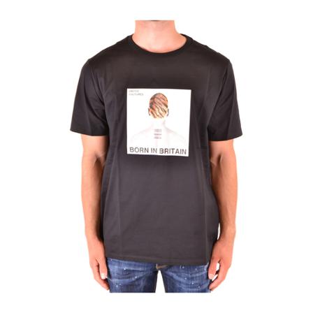Neil Barrett, T-shirt Zwart, Heren, Maat:S