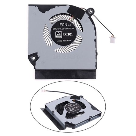 Byte av GPU CPU kylfläkt (NO cover) för Acer AN515-52 AN515-53