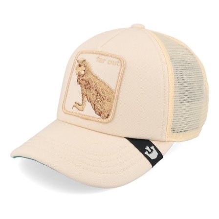 Goorin Bros. - Beige trucker Casquette - Kids Lil Far Out Chroma Wave Sand A-Frame Trucker @ Hatstore