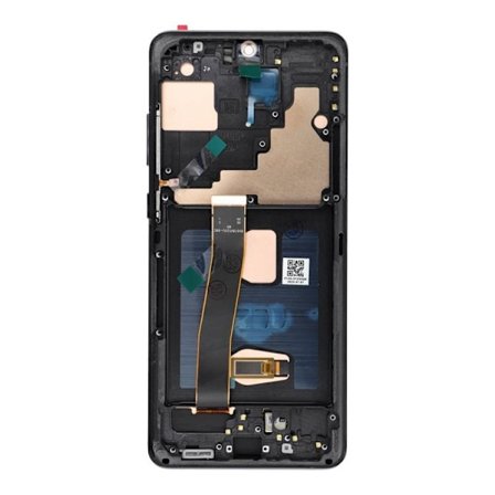 SAMSUNG S20 Ultra Skärm med LCD-display SOFT OLED - Svart