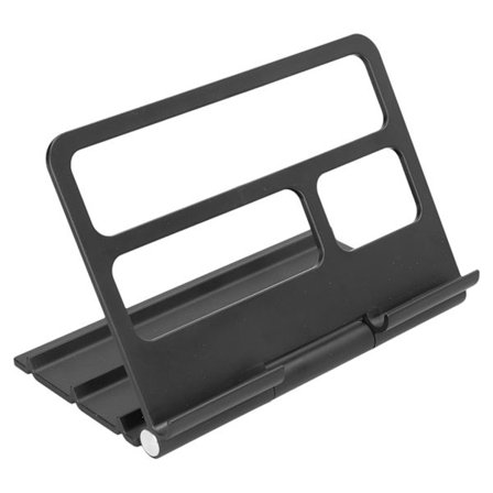 Bærbar Multi-Vinkel Justerbar Nettbrettholder for IOS Huawei Nettbrett Svart