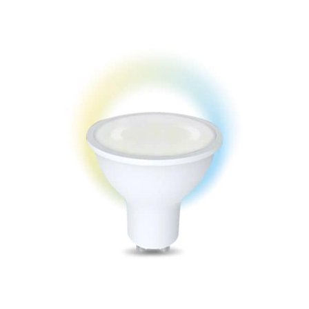 Denver smart LED-spot GU10 SHL-440 med Wi-Fi og justerbar hvit farge