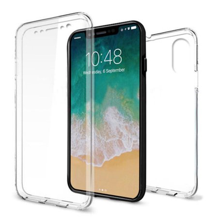 iPhone XR - Crystal-fodral med Touchfunktion
