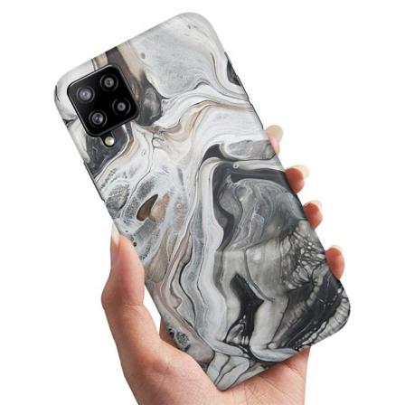 Samsung Galaxy A12 - Skal / Mobilskal Marmor Multifärg