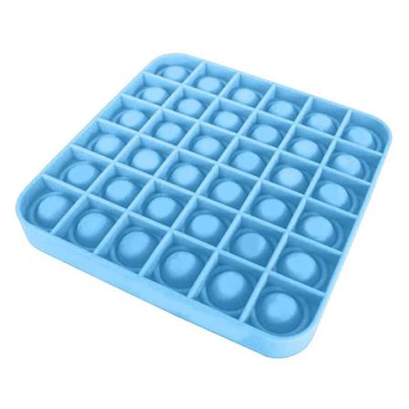 Pop It Fidget Bubble Square - Blå Blå