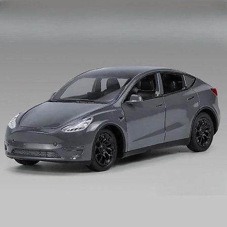 1/32 Tesla Model Y SUV Legetøjsbil Model Diecast Legering Metal Miniatyr Lyd & Lys Træk Tilbage 1:32 Samling Gave Til Dreng Børn