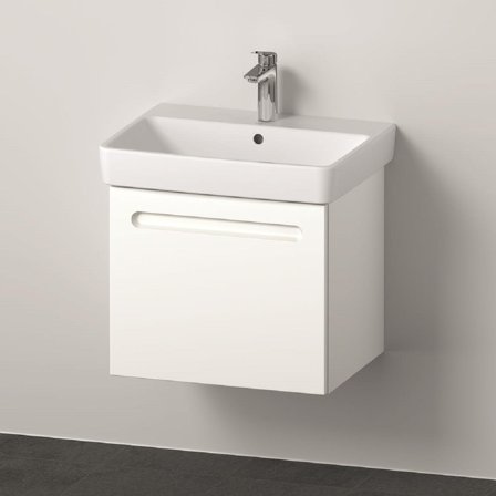 Duravit No. 1 Möbelpaket vit matt, 600x450 mm, 1 låda Utan innerlåda, Badrum