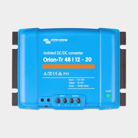 Przetwornica DC/DC 48 V na 12 V Victron Orion-Tr Isolated 48/12-20, 240 W, 20 A - Jachtowa