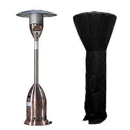 Utendørs Terrassevarmer Gassvarmer Beskyttelsestrekk Hage Vanntett Støvtrekk 240x92x59cm