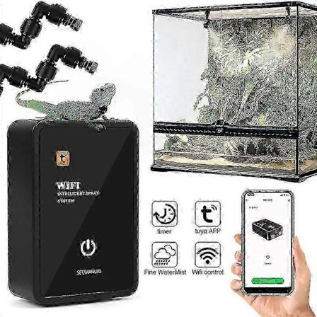 Vattentimers Wifi Intelligent Reptilspray Luftfuktare Appstyrning Dimma Timing Spraysystem Bevattningstimer För Regnskogsplantor SZRH A-B_qcx